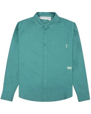 Advisory Board Crystals Patch-Embroidered Pocket Shirt - Green