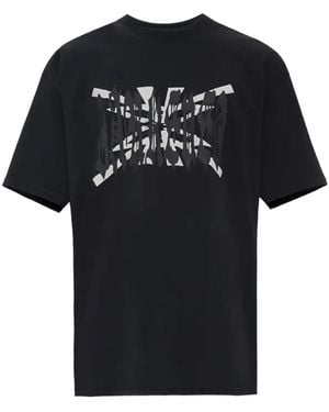 44 Label Group Hard Music Printed T-Shirt - Black