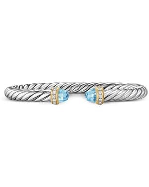 David Yurman Cable Flex Bracelet - White