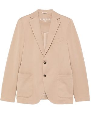 Circolo 1901 Single-Breasted Blazer - Natural
