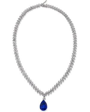 Juwelina Paris Reve Bleu Necklace - Blue