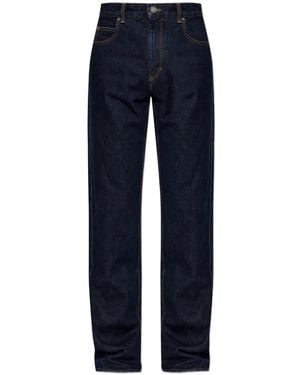 Isabel Marant Lewys Cotton Jeans - Blue