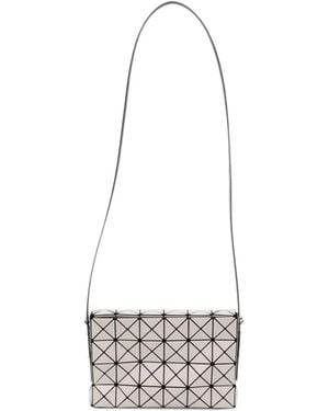 Issey Miyake Oblong Geometric Shoulder Bag - White