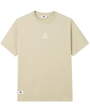 Chocoolate Logo-Print T-Shirt - Natural