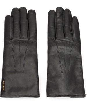 Moorer Leather Gloves - Black
