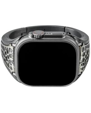 Parts Of 4 Bracciale Apple Watch Model 2 Ultra Fuse Sistema V2 Mega Pavé 17Mm - Nero