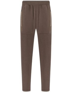 Paul & Shark Panelled Track Trousers - Grey