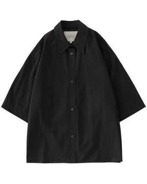 Studio Nicholson Tocoa Shirt - Black
