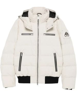 Moose Knuckles Cloud Bomber Jacket - Natural