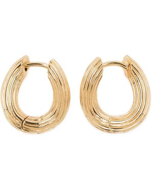 Otiumberg Twisted Ridge Hoops - Metallic