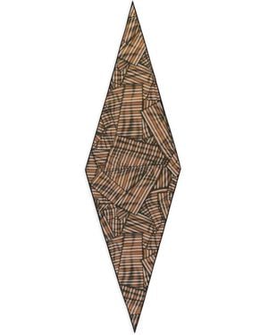 ZEGNA Diamond-Shaped Scarf - Natural