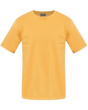 Hanro Camiseta De Manga Corta - Amarillo