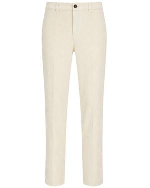 Cruna Corduroy Solferino Pants - White