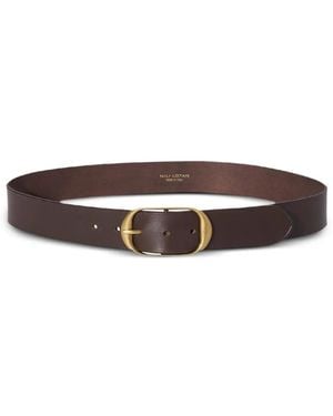 Nili Lotan Buckle Belt - White