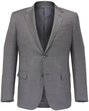 ZEGNA Single-Breasted Tailored Suit - Grey