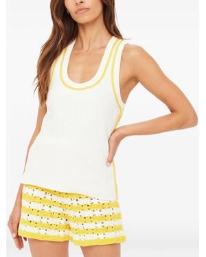The Upside Veneto Amir Tank Top - White