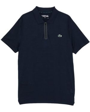 Lacoste Tennis Jacquard Polo Shirt - Blue