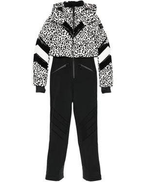 Mackage Combinaison De Ski Satory-Flp À Imprimé Léopard - Noir