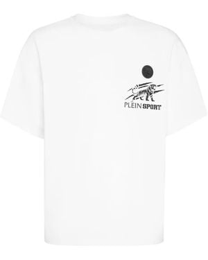 Philipp Plein T-Shirt Con Stampa - Bianco