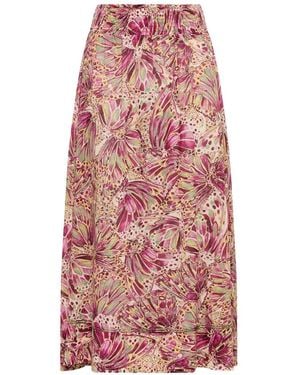Maliparmi Midirock Mit Stretchbund - Pink