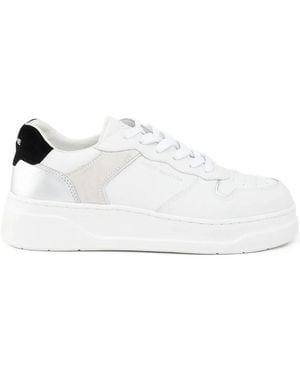 Crime London Sneakers Aus Leder - Weiß