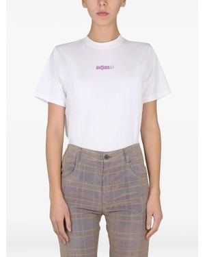 McQ Logo-Print T-Shirt - White