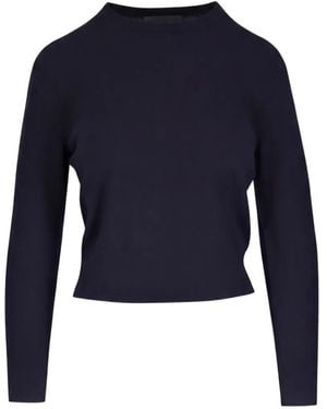 Nili Lotan Pullover Mit Rundem Ausschnitt - Blau