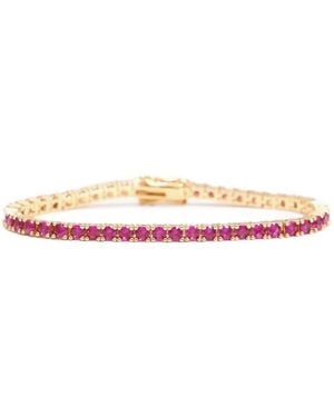 Izabel Display Armband Mit Kristallen - Pink
