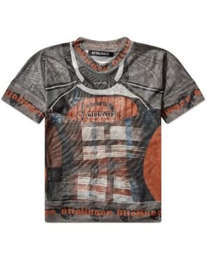OTTOLINGER Patterned T-Shirt - Grey