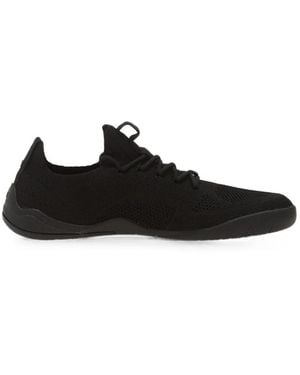 Be Lenka Velore Mesh-Knit Front-Lace Sneakers - Black