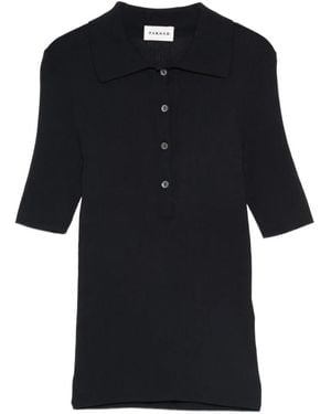 P.A.R.O.S.H. Cipria Poloshirt - Schwarz