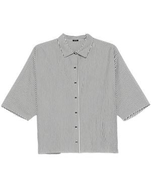 Apuntob Camisa A Rayas - Gris