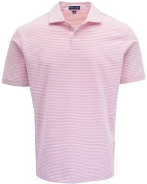 Peter Millar Polo A Righe - Rosa