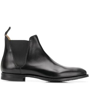 Crockett & Jones Lingfield Leather Chelsea Boots - Black