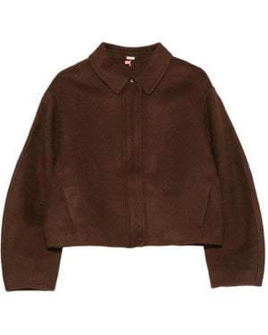 Cult Gaia Reena Jacke Mit Kragen - Braun