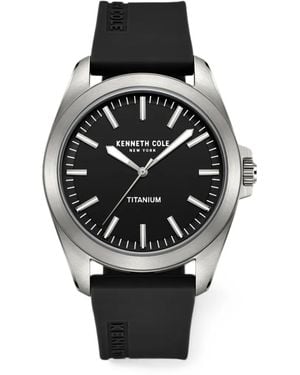 Kenneth Cole Orologio Titanium 42Mm - Nero