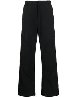 HELIOT EMIL Mid-Rise Stud-Detailing Pants - Black