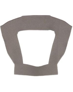 Rick Owens Haut Tatlin En Laine - Gris