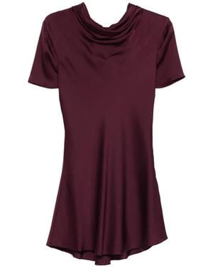 STAUD Iris Mini Dress - Purple