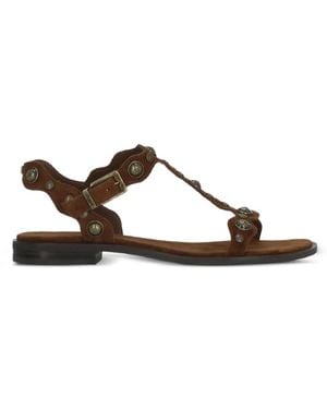Ash Phanny Sandals - Brown