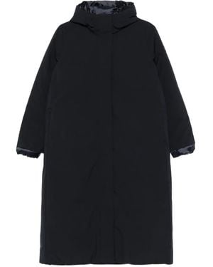 Save The Duck Hooded Padded Coat - Blue
