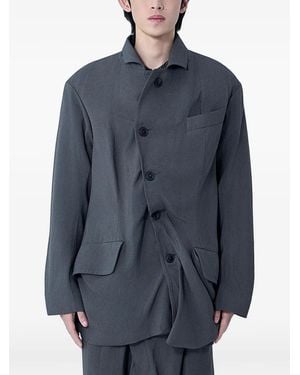 Vivienne Westwood Asymmetrical Notched Blazer - Blue