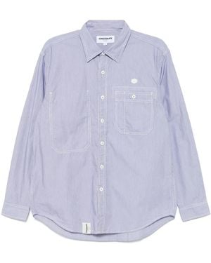 Chocoolate Striped Shirt - Purple