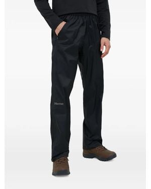 Marmot Logo-Print Track Pants - Black