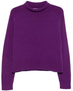 Bompard Langärmeliger Pullover - Lila