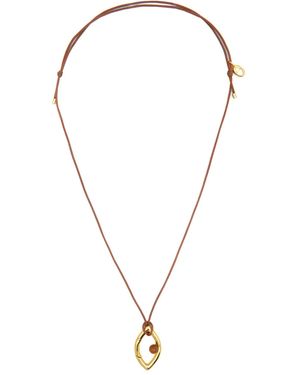 CAPSULE ELEVEN X Pantone Bead-Detailing Necklace - Metallic