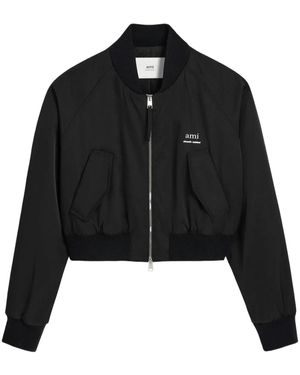 Ami Paris ボンバージャケット - ブラック