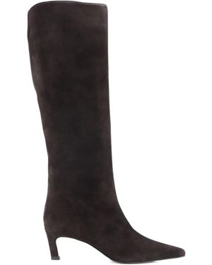 Notabene 50Mm Flavia Suede Boots - Black