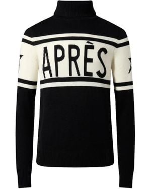 Perfect Moment Après Schild Merino-Wool Jumper - Black