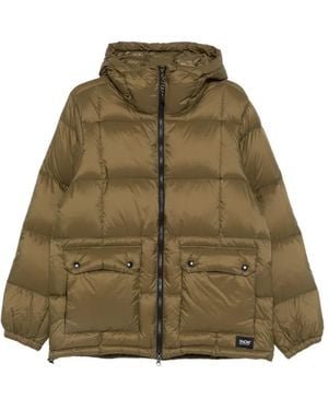 Taion Hooded puffer jacket - Verde
